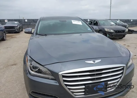 2015 Hyundai Genesis 3.8 from USA, damaged, VIN KMHGN4JE8FU093705